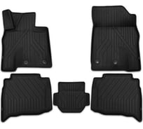 Коврики в салон KVEST TOYOTA LC 200, 3D, 2015-, 5 шт KVESTTYT00001K