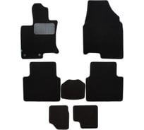 Коврики в салон Klever Premium Nissan Qashqai, 2008-, кроссовер, 7 штук КLEVER03362422110kh