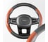 Оплетка SKYWAY Combo-4 M, черно/коричневая, экокожа S01102409 2