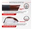 Оплетка SKYWAY Combo-4 M, черно/коричневая, экокожа S01102409 5