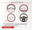 Оплетка SKYWAY Combo-4 M, черно/коричневая, экокожа S01102409 6