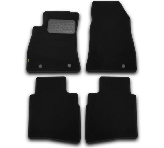 Коврики в салон Klever Standard Nissan Sentra, 2014-, седан, 4 штуки KVR02364101210kh 1