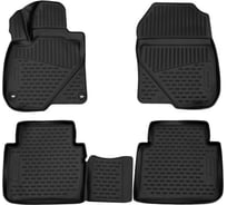 Коврики в салон Element HONDA CR-V, 08/2017-н.в., кроссовер, полиуретан, 3D, 4 шт., ELEMENT3D1840210k