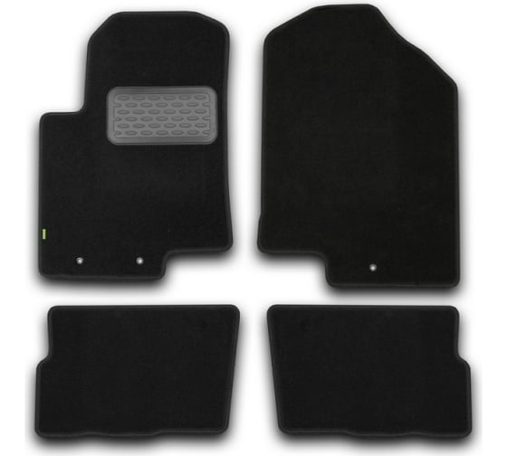 Коврики в салон Klever Standard Kia Soul, 2008-2013, хэтчбек, 4 штуки KVR02253701210kh 1