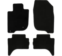 Коврики в салон Klever Econom Mitsubishi L200, 2015-, пикап, 4 штуки КLEVER01353001200k
