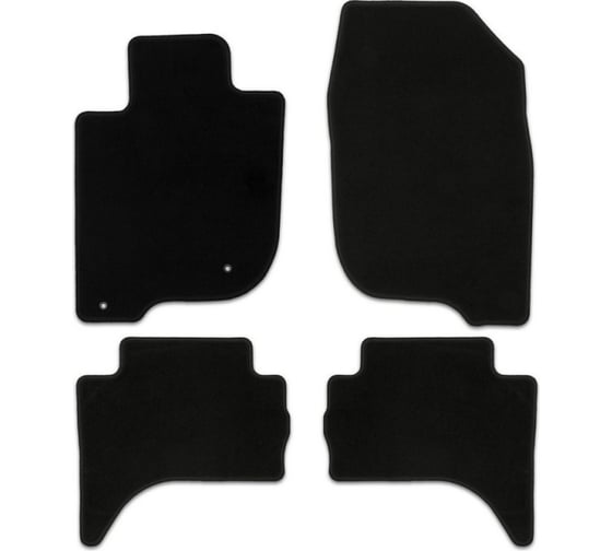 Коврики в салон Klever Econom Mitsubishi L200, 2015-, пикап, 4 штуки КLEVER01353001200k