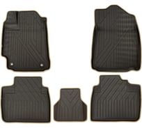 Коврики в салон KVEST TOYOTA Camry, 3D, 2011-2017, XV50, 5 шт KVESTTYT00003K2