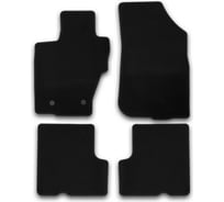 Коврики в салон Klever Econom Renault Duster, 2WD/4WD, 2015-, кроссовер, 5 штук KVR01413201200k