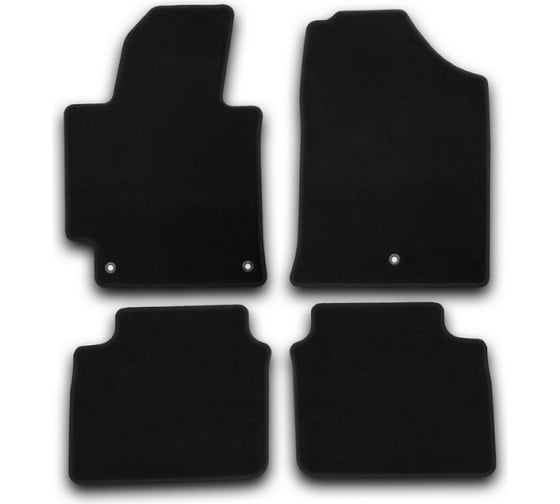 Коврики в салон Klever Econom Hyunday Elantra, 2014-2016, седан, 4 штуки KVR01205601200k 1