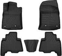 Коврики в салон KVEST TOYOTA LC-150 Prado, 3D, 2013-, 5 шт KVESTTYT00002Kg
