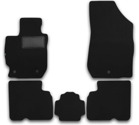 Коврики в салон Klever Premium Nissan Almera, АКПП, 2012-, седан, 5 штук KVR03364022110kh 1