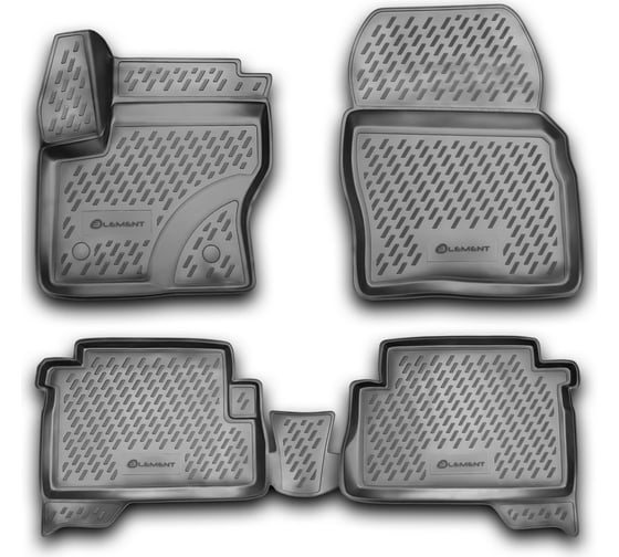 Коврики в салон Element Ford Kuga, 2013-2016, 2017-н.в., 3D, 4 шт. FORMAT.CARFRD00009k