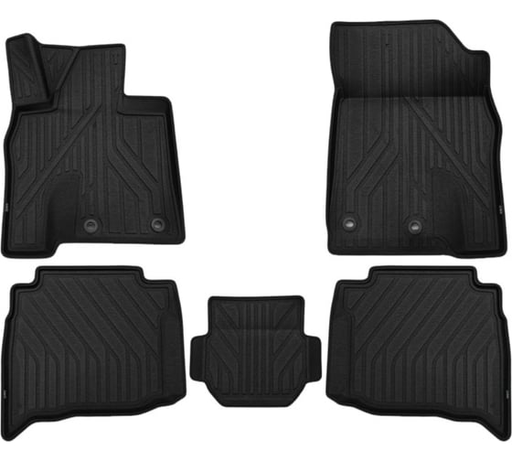 Коврики в салон KVEST LEXUS LX, 3D, 2015-, 5 шт KVESTLEX00002K2 1