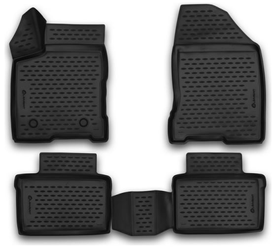 Коврики в салон Element LADA Vesta, 2015-н.в., 4 шт., 3D FORMAT.CARLD00001k 1