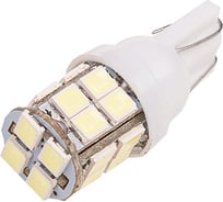 Автолампа диод SKYWAY T10, 12V, 20 SMD, блистер без цоколя, 1-контакт, белая, комплект 2 шт., габариты, номер S08201338