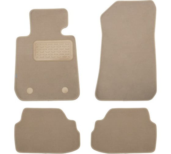 Коврики в салон Klever Premium BMW 1 3D E81, АКПП, 2004-2011, 4 шт., КLEVER04050322112kh 1