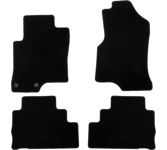 Коврики в салон Klever Econom CHEVROLET Captiva, 2006-2011, внедорожник, 4 шт. КLEVER01080701200k 1