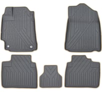 Коврики в салон KVEST TOYOTA Camry, 3D, 2011-2017, XV50, 5 шт KVESTTYT00003Kg2