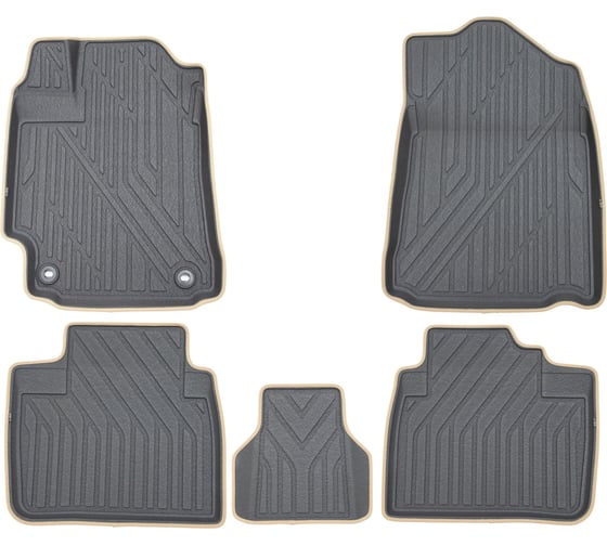 Коврики в салон KVEST TOYOTA Camry, 3D, 2011-2017, XV50, 5 шт KVESTTYT00003Kg2 1