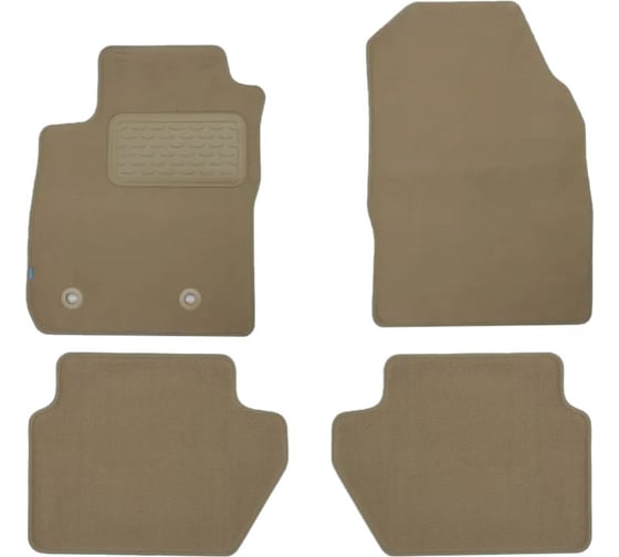 Коврики в салон Klever Premium Audi A3, 5D АКПП 2007-, 4 шт., КLEVER04041022112kh