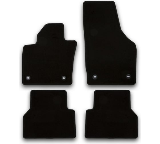 Коврики в салон Klever Econom AUDI Q3, 2015-, кроссовер, 4 шт. KVR01041901200k 1
