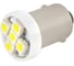 Автолампа диод SKYWAY T8.5, 12V, 9 SMD, блистер с цоколем, BA9S 1-контактная, белая, габариты, номер 2 шт, ST10-BA9S-9B (5050) (blister) (2pcs) 1