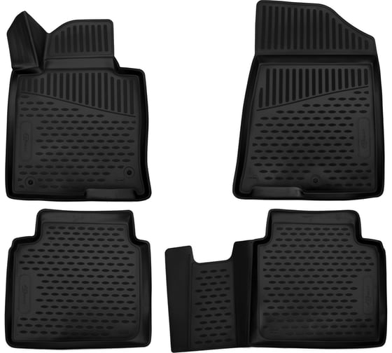 Коврики в салон Element Hyundai Sonata 09/2017-н.в., седан, 3D, 4 шт. FORMAT.3D2066210