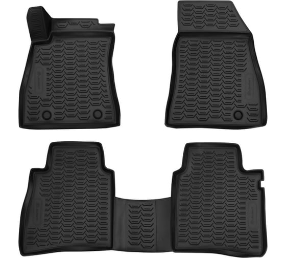 Коврики в салон Element NISSAN Tiida 03/2015-, хетчбек, 3D, 4 шт. ЕLEMENT3D3652210k 1