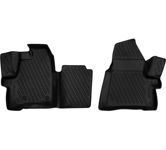 Коврики в салон Element Ford Tourneo Custom, 2013-н.в., 3D, 2 шт. CARFRD00021k 1