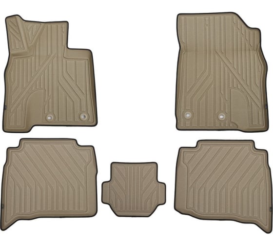 Коврики в салон KVEST LEXUS LX, 3D, 2015-, 5 шт KVESTLEX00002Kb 1