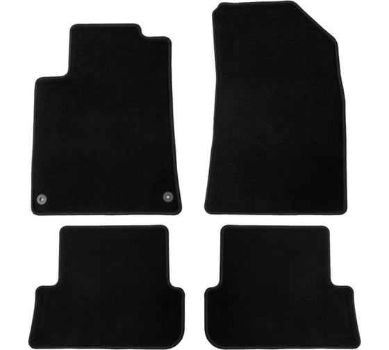 Коврики в салон Klever Econom Peugeot 407, 2004-2010, универсал, 4 штуки КLEVER01380401200k 1