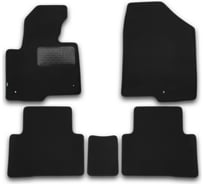 Коврики в салон Klever Premium Hyundai Santa Fe, АКПП, 2012-2017, кроссовер, 5 штук ACT.KVR03205422110kh