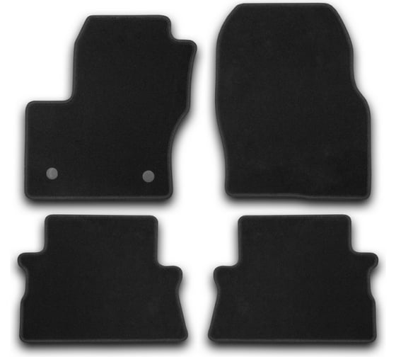 Коврики в салон Klever Econom Ford Kuga, 2013-2016, 4 штуки KVR01164101200k 1