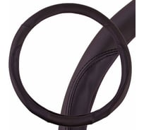 Оплетка SKYWAY Top-4 L черная, экокожа S01102294