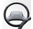 Оплетка SKYWAY Top-4 L черная, экокожа S01102294 3