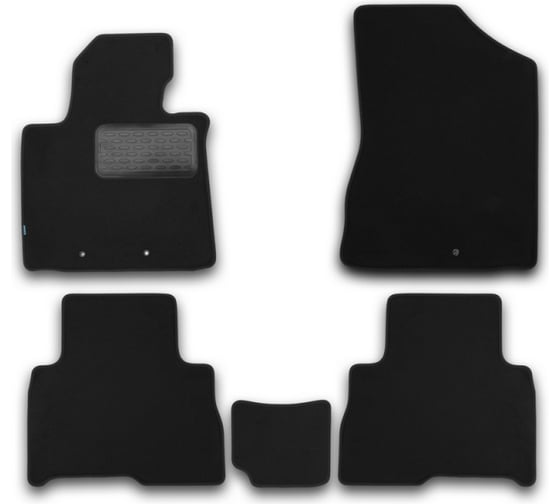 Коврики в салон Klever Premium Kia Sorento, АКПП, 2012-, внедорожник, 5 штук ACT.KVR03254722110kh 1
