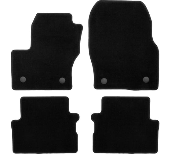 Коврики в салон Klever Econom Ford Kuga, 2017-, 4 штуки КLEVER01168001200k 1