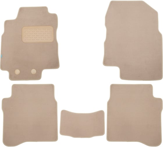 Коврики в салон Klever Premium Nissan Primera, АКПП, 2002-2008, седан, 5 штук КLEVER04361122112kh