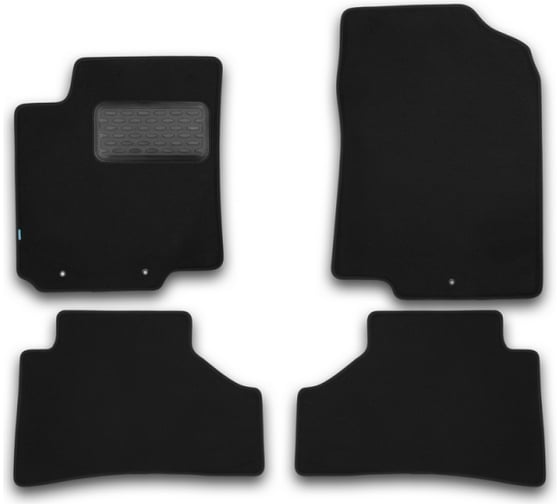 Коврики в салон Klever Premium Kia Rio, 2011-2017, хэтчбек, седан, 4 штуки ACT.KVR03253922110kh 1