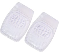 Коврик салона SKYWAY Rain-1 2 предмета, ванночка, виниловый, прозрачный S01701013