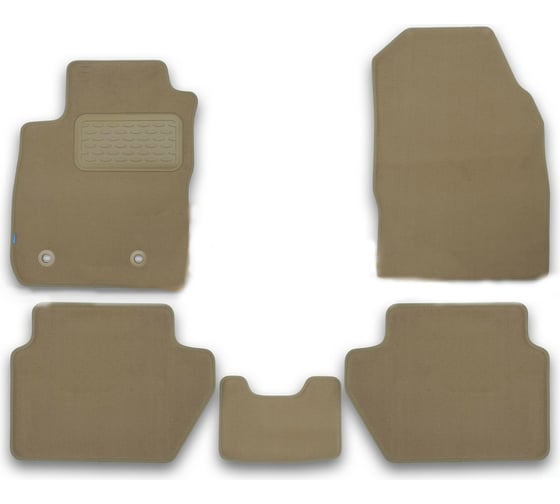 Коврики в салон Klever Premium Mitsubishi Pajero III, 5D, АКПП, 5 мест, 2000-2006, 5 штук КLEVER04350522112kh