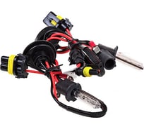 Автолампа ксенон SKYWAY H3, 12V, 35W, 5000K, комплект 2 шт, провод,блок розжига, ближний свет, SH3, 5000K, D13, 12V, 35W