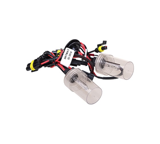 Автолампа ксенон SKYWAY H3, 12V, 35W, 5000K, комплект 2 шт, провод,блок розжига, ближний свет, SH3, 5000K, D13, 12V, 35W