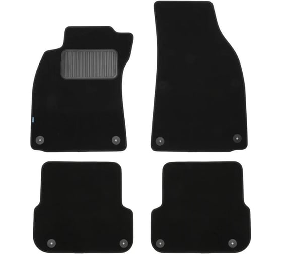 Коврики в салон Klever Standard Audi A6, АКПП, 2004-2011, 4 шт., КLEVER02040801210kh 1