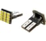 Автолампа диод SKYWAY T10, 12V, 12 SMD, блистер без цоколя, 1-контакт, белая, комплект 2 шт., габариты, номер S08201335 3