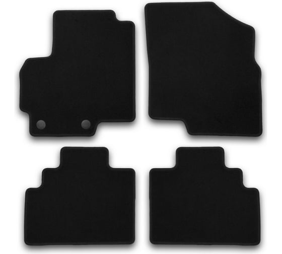 Коврики в салон Klever Econom CHERY Tiggo, 2014-2017, 2017-, 4 шт. KVR01631401200k 1