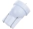 Автолампа диод SKYWAY T10, 12V, 2 SMD, блистер без цоколя, 1-контакт, белая, комплект 2 шт., габариты, салон S08201331 2