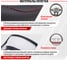 Оплетка SKYWAY Art-8 M, черная, экокожа S01102173 2
