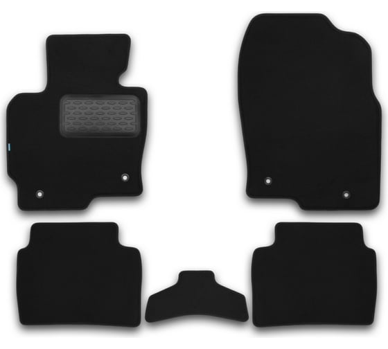 Коврики в салон Klever Premium Mazda CX-5, АКПП, 2011-, внедорожник, 5 штук ACT.KVR03332222110kh 1