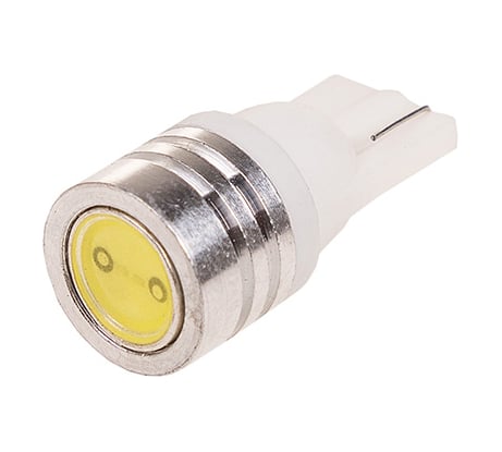 Автолампа диод SKYWAY T10, 12V, 1 SMD, блистер EXTRA LIGHT без цоколя 1-контакт, белая, габариты, номер S08201330
